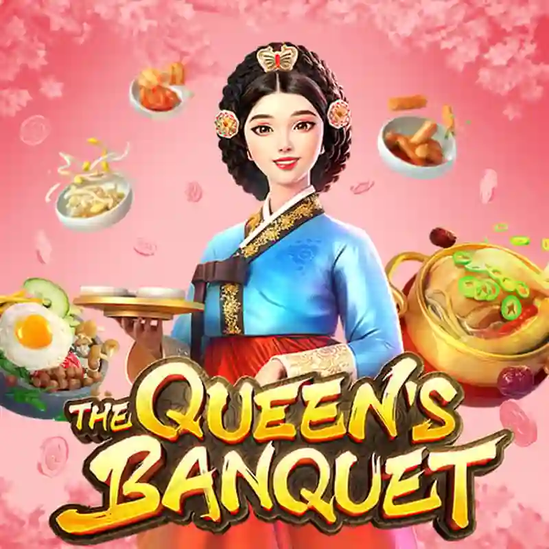 The Queen's Banquet slot game cover